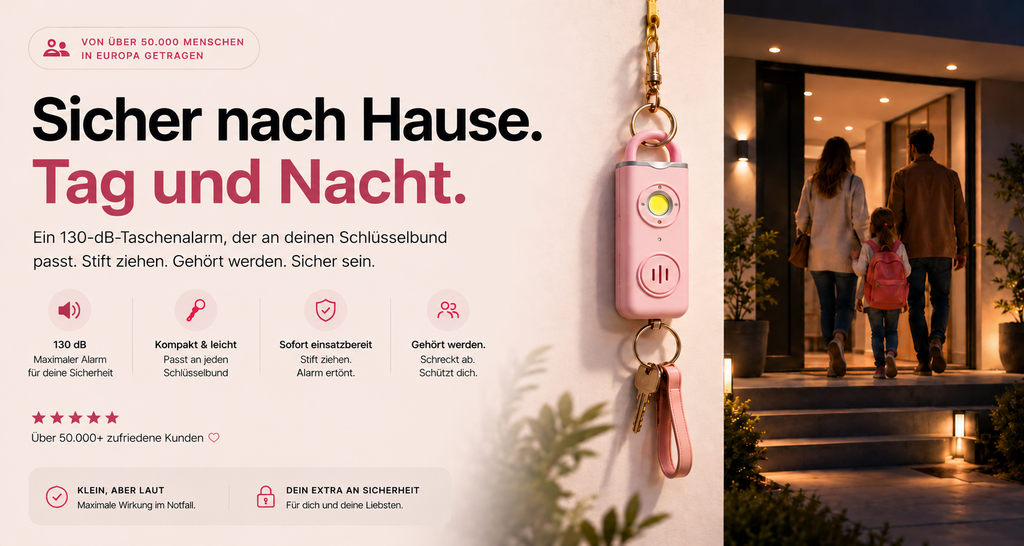 PIHA Solo – Personal Safety Alarm